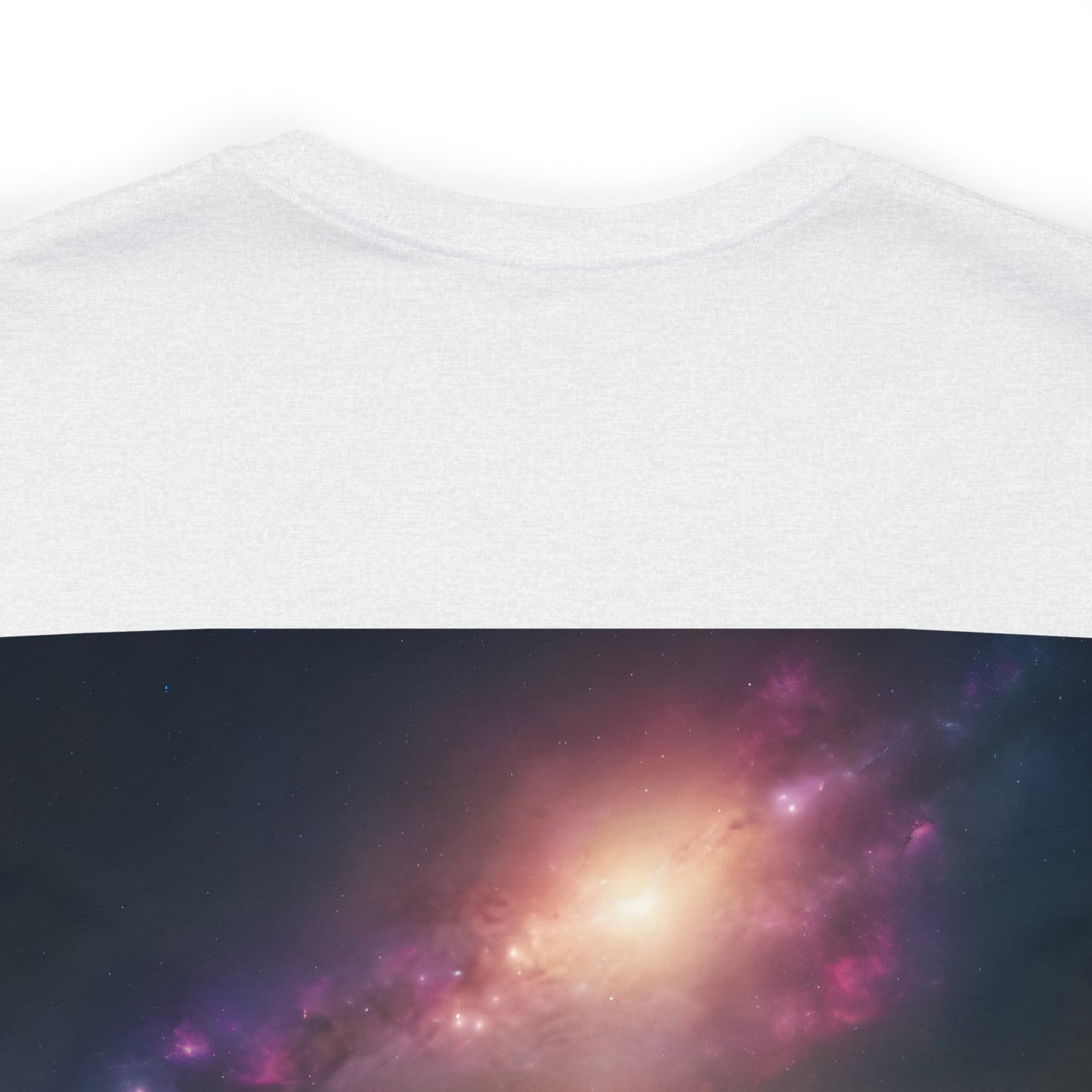 Cosmic Boat on Waters Unisex Short Sleeve T-Shirt