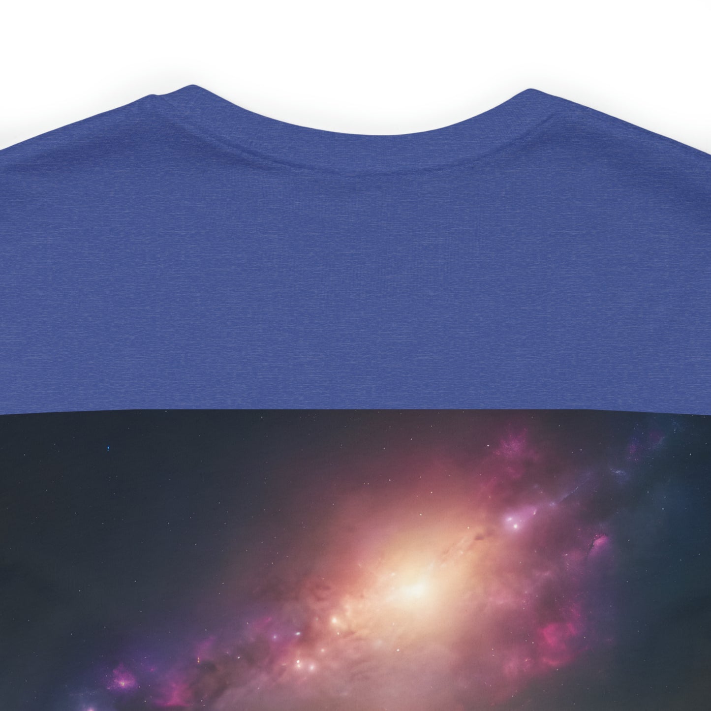 Cosmic Boat on Waters Unisex Short Sleeve T-Shirt