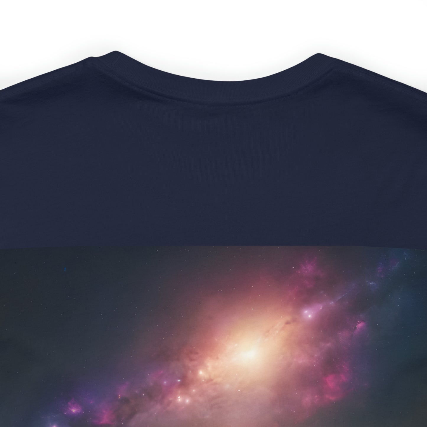 Cosmic Boat on Waters Unisex Short Sleeve T-Shirt